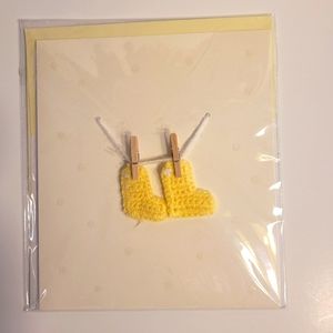 NEW BABY GREETING CARD